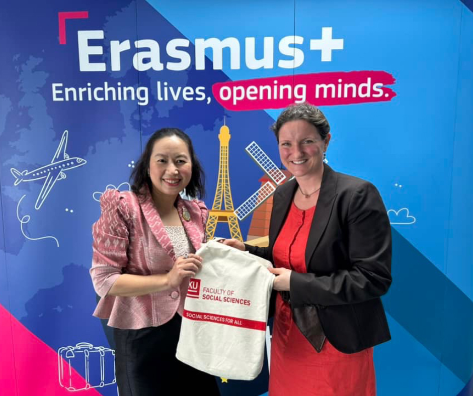 การเข้าร่วมต้อนรับคณะผู้แทนสหภาพยุโรปประจำประเทศไทย ในงาน Erasmus+ Roadshow 2023